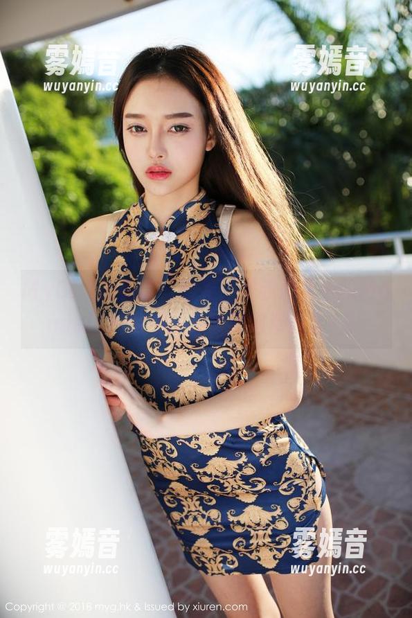 MyGirl美媛馆-Manuela玛鲁娜 MyGirl美媛馆 - 图集:是我想象中的Manuela玛鲁娜还是被旗袍牵着走?!