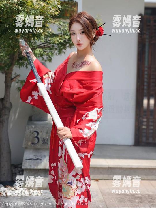 Xiuren秀人网 - 林文文yooki，这短裙果然与无圣光的原图是天造地设的绝配！