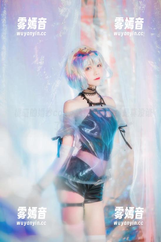 桜桃喵 桜桃喵的婚纱cos,这种高清画质是真没谁了,太美了吧!